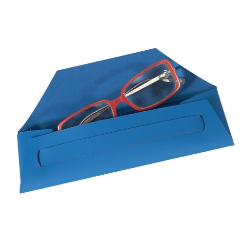 Etui lunettes en cuir régénéré