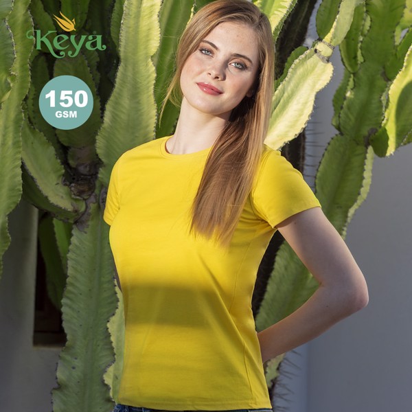 Camiseta Mujer Color "keya" WCS150 - Negro / L