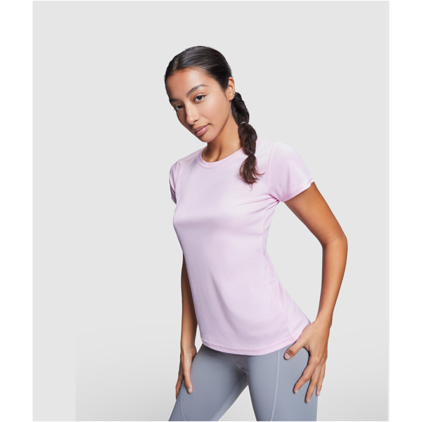 T-shirt sport Montecarlo à manches courtes pour femme - Rossette / S