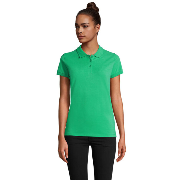 PERFECT POLO SENHORA 180g Perfect Women - Verde PrimaveraXXL