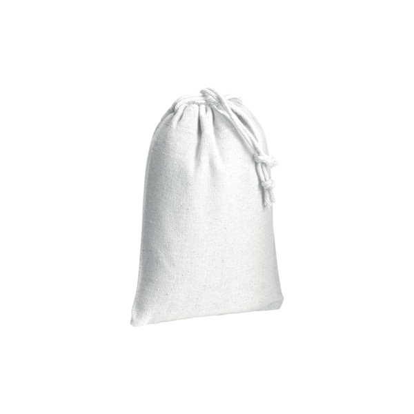 120 G/M2 Cotton Drawstring Bag, 10 X 14 Cm