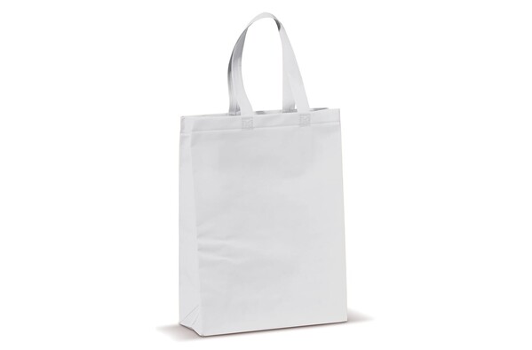 Sac non-tissé laminé moyen 105g/m² - Blanc