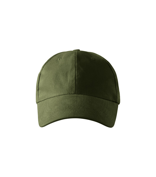 Čepice Unisex Malfini® 6P - Military / nastavitelná