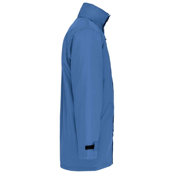 Quilted Parka - Light Royal Blue / S