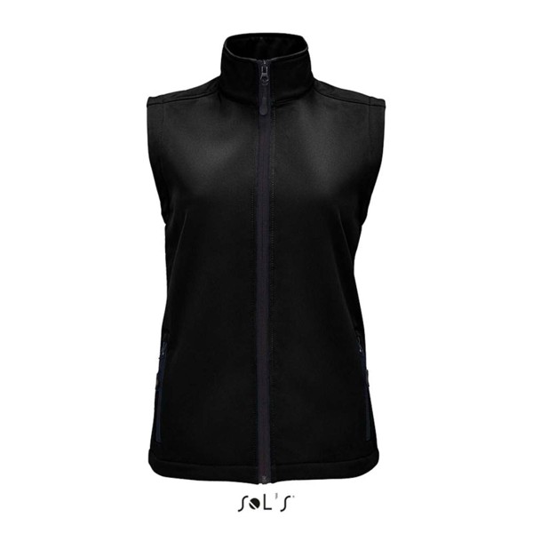 Sol's Race Bw Women - Softshell Bodywarmer - Black / 2XL
