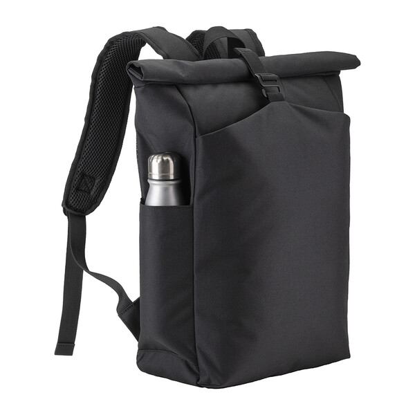 Polyester Pc Backpack (15") - Black