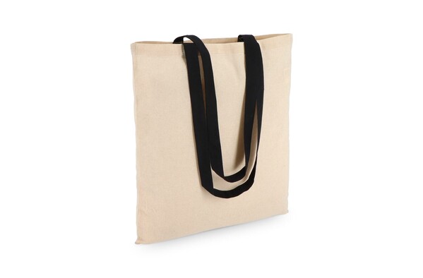 Sac fourre-tout en coton OEKO-TEX® 38 x 42cm 140g/m². - Noir