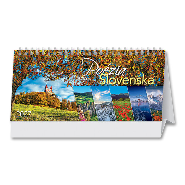 Stolový kalendár Poézia Slovenska 2027