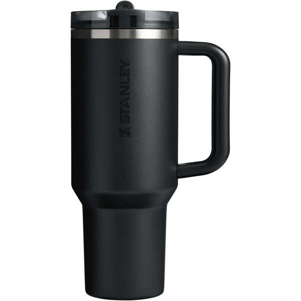Stanley Quencher® ProTour 1180 ml recycled stainless steel insulated flip straw tumbler - Black