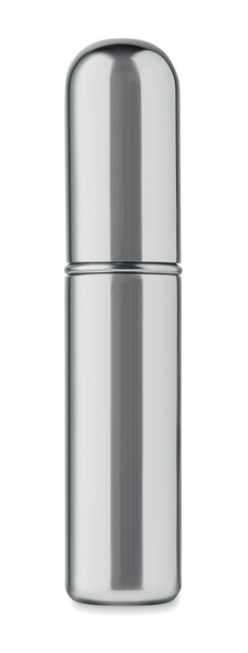 Refillable atomizer bottle 5ml Spray - Shiny Silver