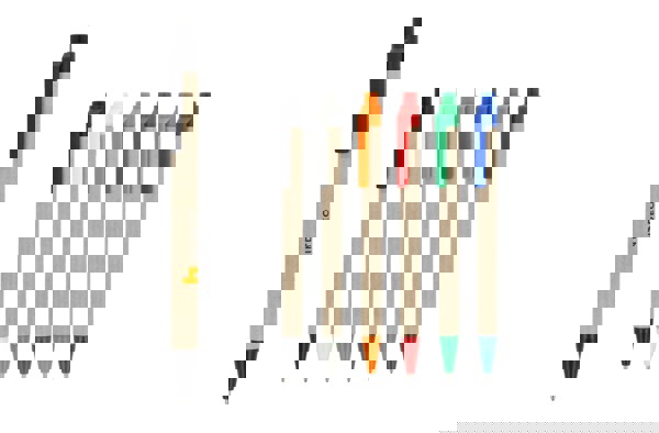 Paper ballpen - White