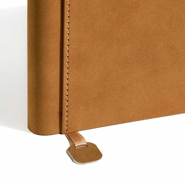 Agenda Diária A5 Bali, Nubuck - Cinza Escuro
