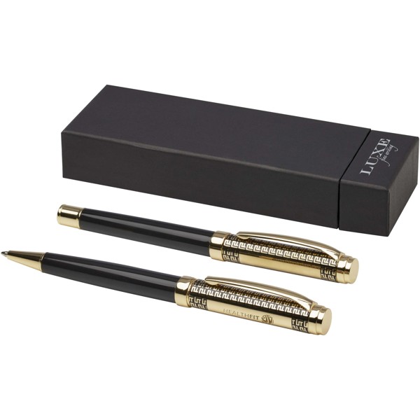 Parure Legato stylo bille et stylo roller (encre bleue)