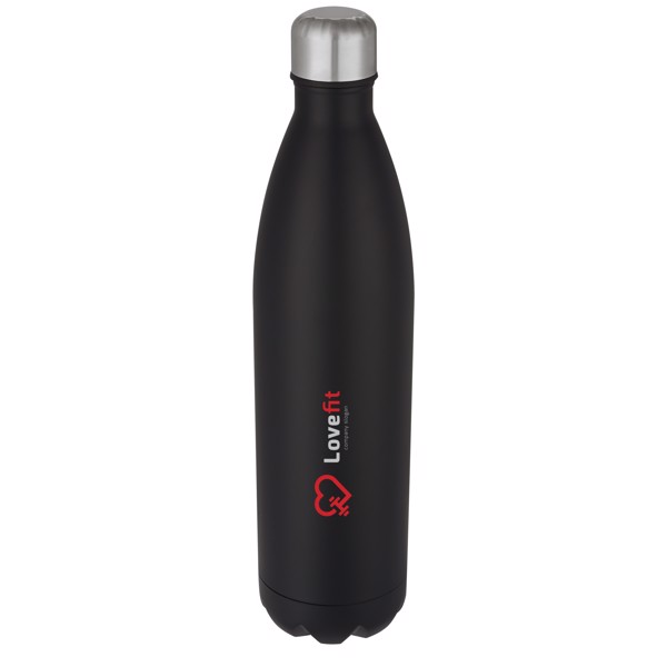 Bouteille Cove de 1L en acier inoxydable à isolation sous vide - Noir