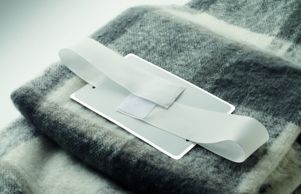 Coperta in mohair a scacchi Quet - Grigio