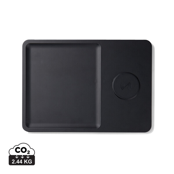 VINGA Timo RCS desk charger and accessory tray - Black