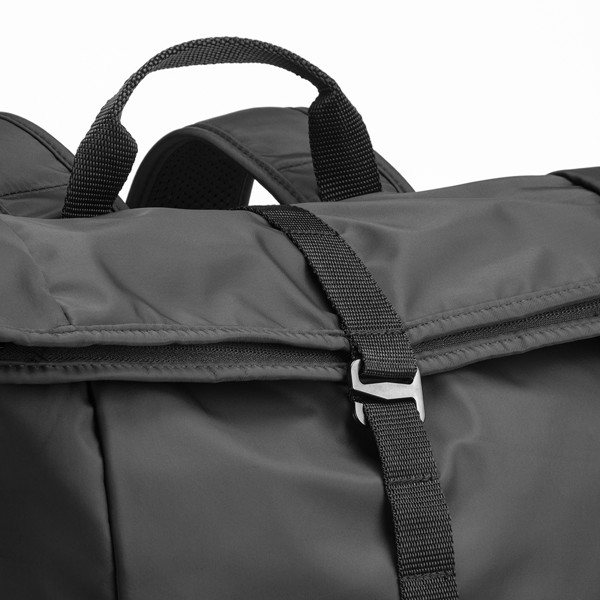 Πτυσσόμενο σακίδιο πλάτης laptop (15) από νάιλον 310T - Black