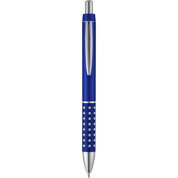 Bling ballpoint pen with aluminium grip - Royal Blue
