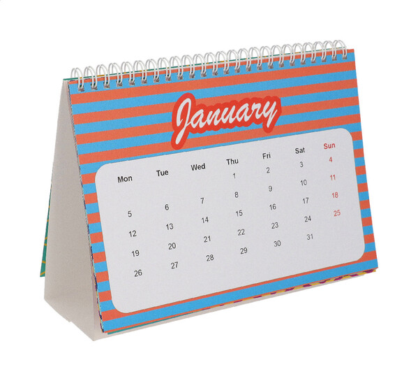 Calendrier de bureau personnalisable CreaDate Desk
