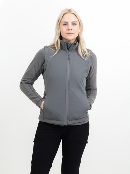 Harvest Valley Vest Woman Steel Grey XXL