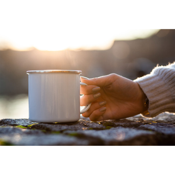 500 ml Oldie mug - White