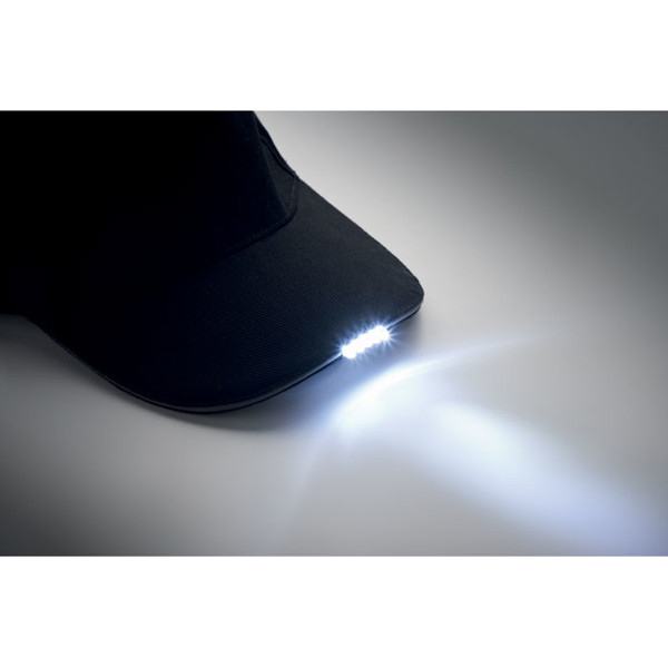 Baseball Kappe mit LED 220g/m² Luzcap