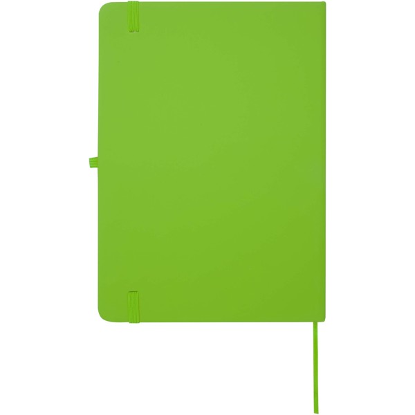Blocco note formato A5 con copertina rigida Spectrum Plus - Verde lime