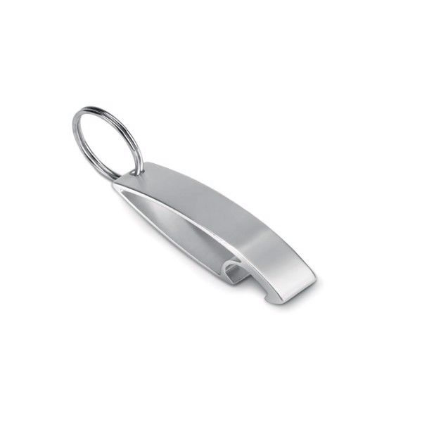 Key ring bottle opener Colour Twices - Silver