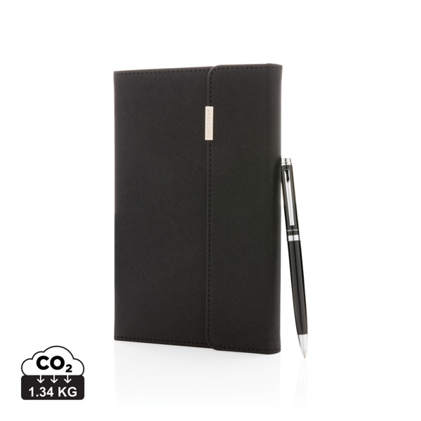 XD - Swiss Peak deluxe A5 notebook and pen set