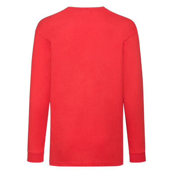 Kids Valueweight Long Sleeve T - White / 140 (9-11)