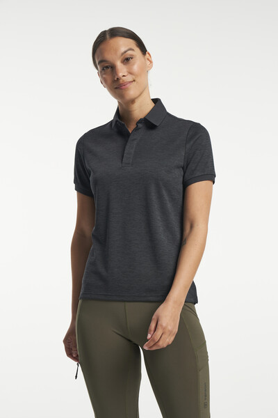 TXlite Melange Polo W Black L