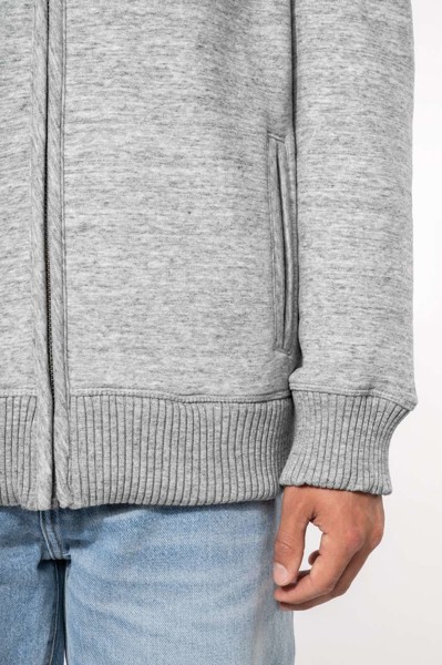 Vintage Sherpa-Lined Fleece Jacket - XS