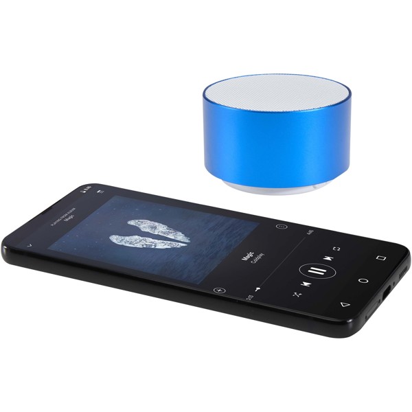 Enceinte sans fil Bluetooth® Ankaa de 3 W en aluminium recyclé - Bleu royal