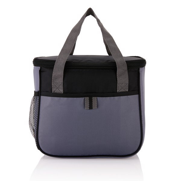 Hladilna torba Xd Collection, 210D poliester, 6L - Črna / siva