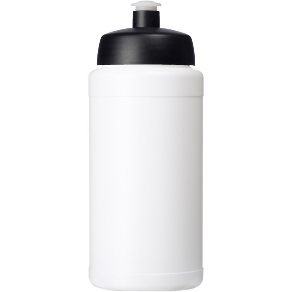 Baseline® Plus 500 ml bottle with sports lid - Black / White