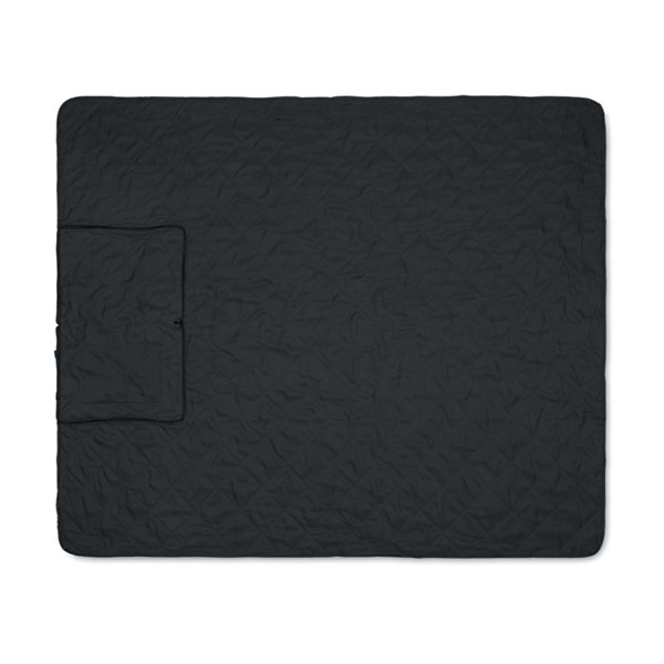 Foldable picnic blanket Pacam - Black