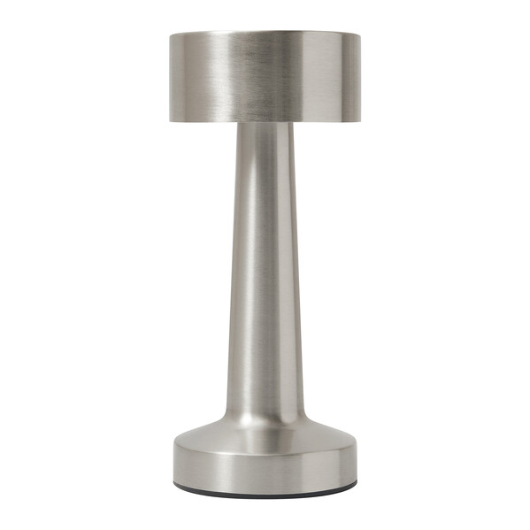 Stolová lampa z nehrdzavejúcej ocele Mushroom - Strieborná