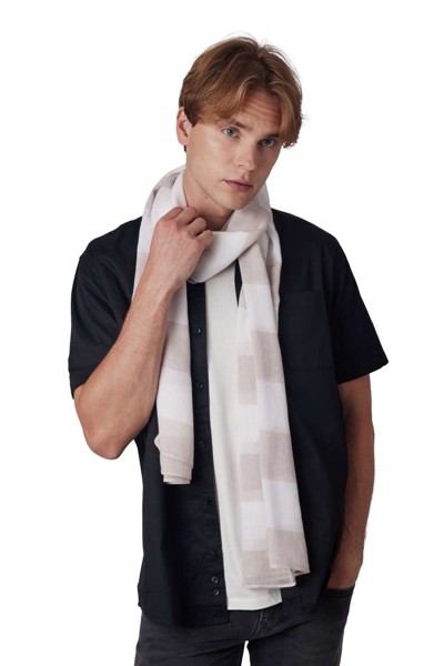 Cheche Scarf - Black / Dark Grey