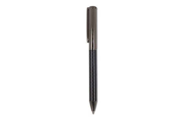 Metal ball pen and roller ball pen set in gift box