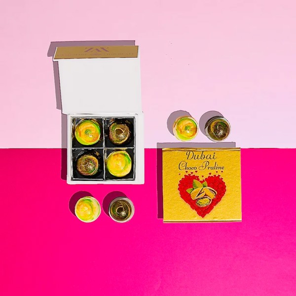 DUBAI Choco Praline - 2+2 luxusné pralinky