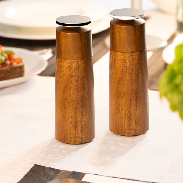 Pepper or Salt Mill MILLMASTER DUO - brown