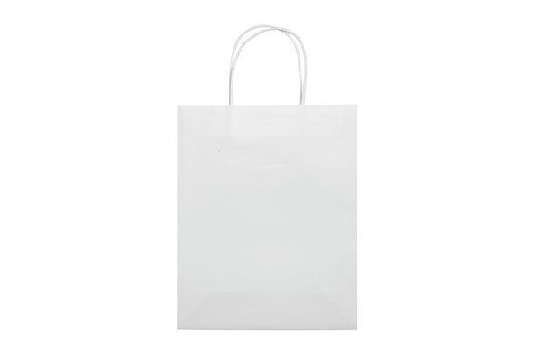 Paper gift bag 240x100x300mm, 120g/m² - White
