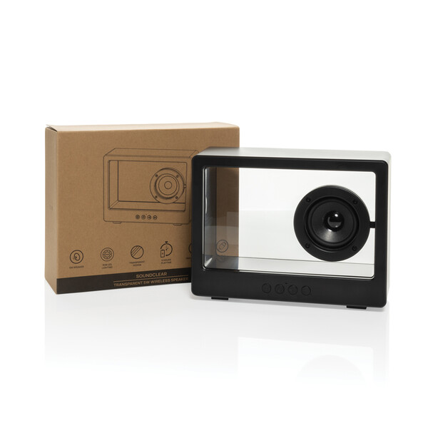 Průhledný bezdrátový reproduktor Soundclear 5W