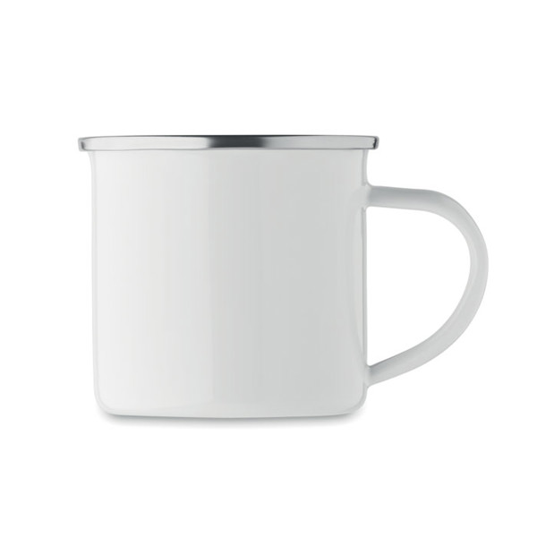 Enamel sublimation mug 200ml Plateado S