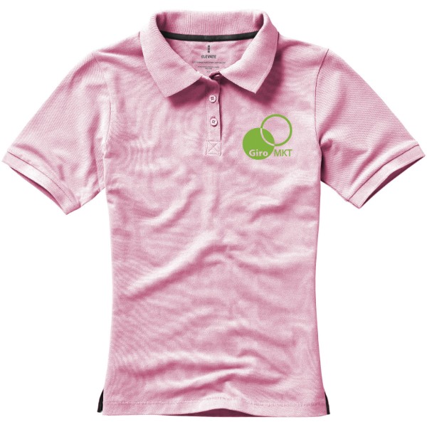Polo manches courtes femme Calgary - Rose clair / S