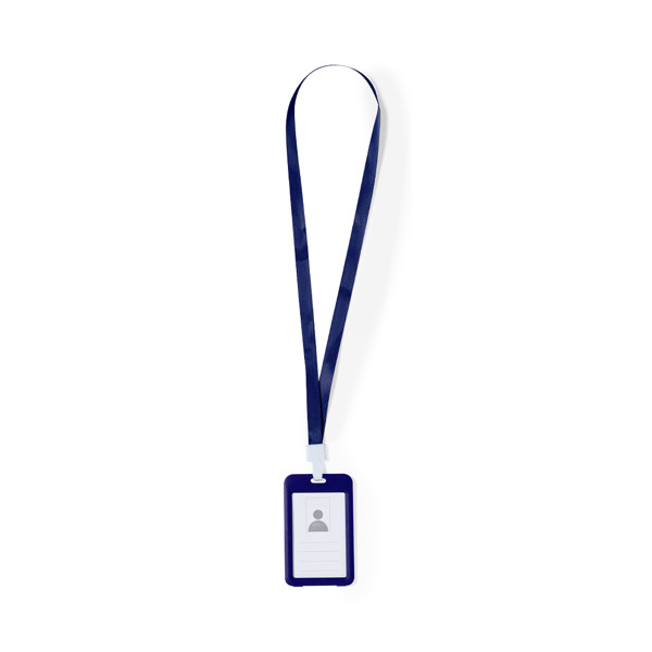 Identificador Lanyard Fleck - Blanco