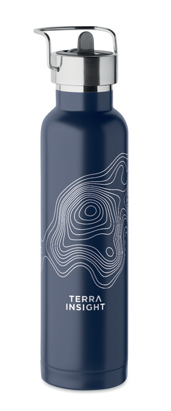 Bouteille double paroi 660 ml Riflow - Bleu Marine
