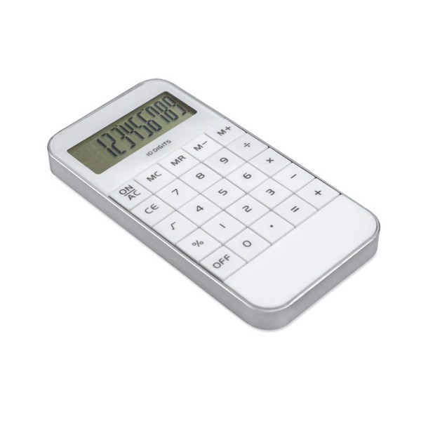 Zack calculator 10 digit display, ABS
