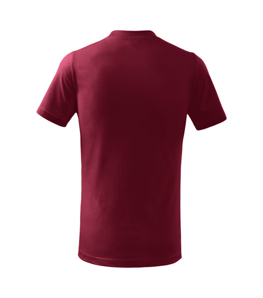 Tričko Dětské Malfini® Basic - Garnet / 134 cm/8 let