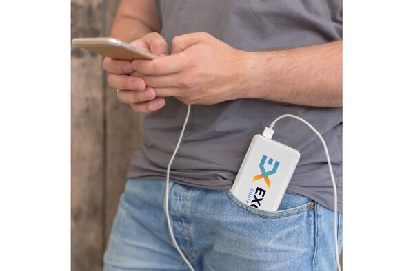 Elite Powerbank 10000mAh - Blanc
